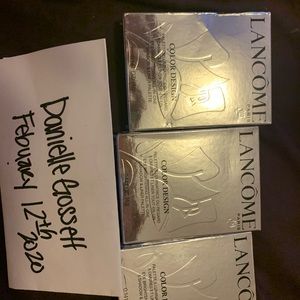 Brand new Lancôme 5 shadow pallets